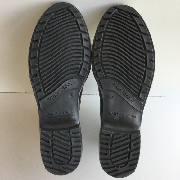 EMU Australia Ellin Waterproof Rainboot Silver Size 8 - Picture 9 of 11